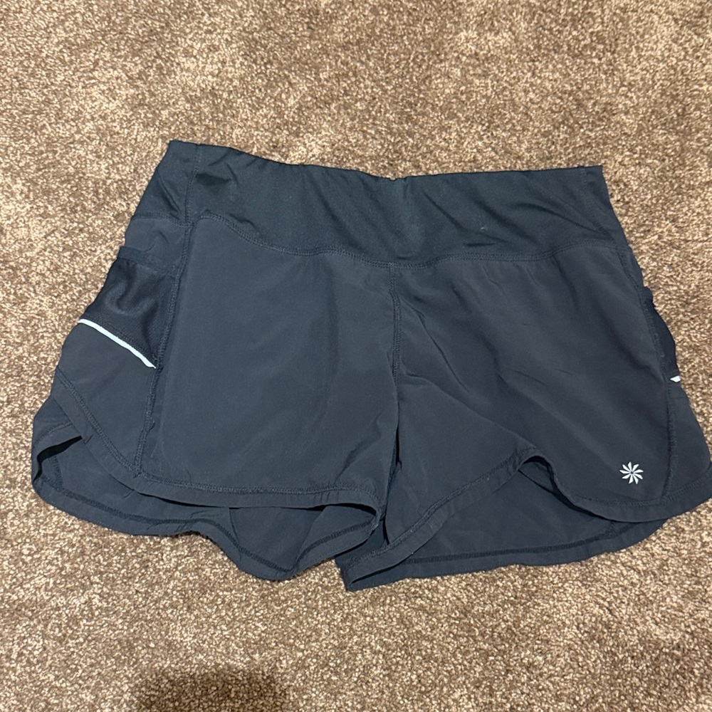 Athleta Navy Blue Athletic Shorts